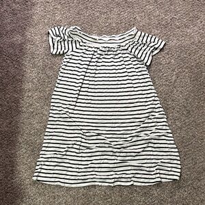 Mossimo Supply Co. Monochrome Striped Dress